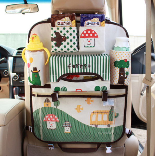 Cute Baby Waterproof Car Storage Organizer