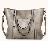 Exquisite Oil Wax Leather Handbag