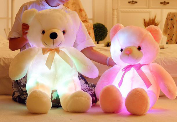Light Up LED Teddy Bear