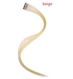 20" Long Straight Synthetic Clip-In Hair Extension