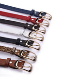 Women's Fashion Faux Leather Belt