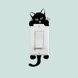 DIY Funny Cute Animal Switch Stickers