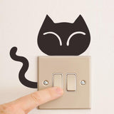 DIY Funny Cute Animal Switch Stickers