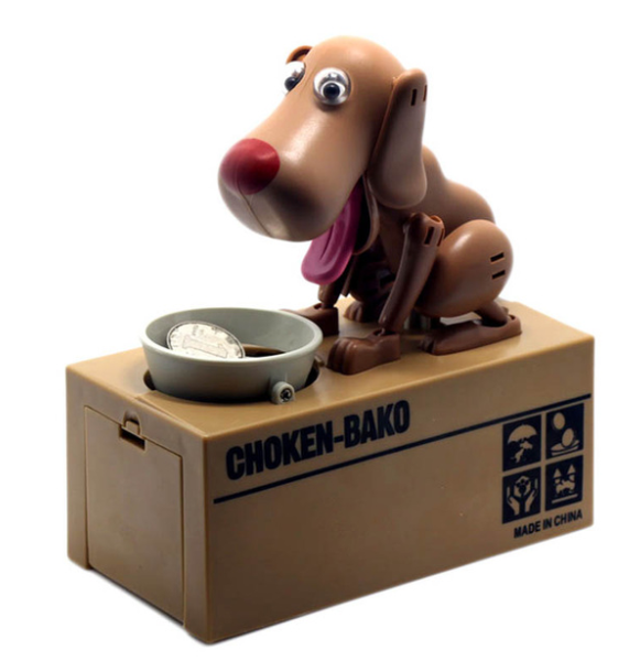 Hungry Puppy Coin Box