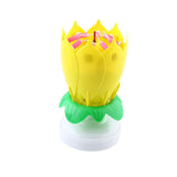 Lotus Birthday Candle