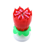 Lotus Birthday Candle
