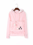 Kangaroo Pocket Cat Hoodie