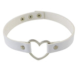 Steampunk Gothic Heart Choker Necklace