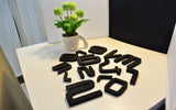 3D Big Wall Clock DIY Home Decor
