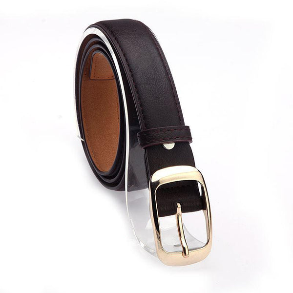 Women's Fashion Faux Leather Belt