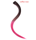 20" Long Straight Synthetic Clip-In Hair Extension