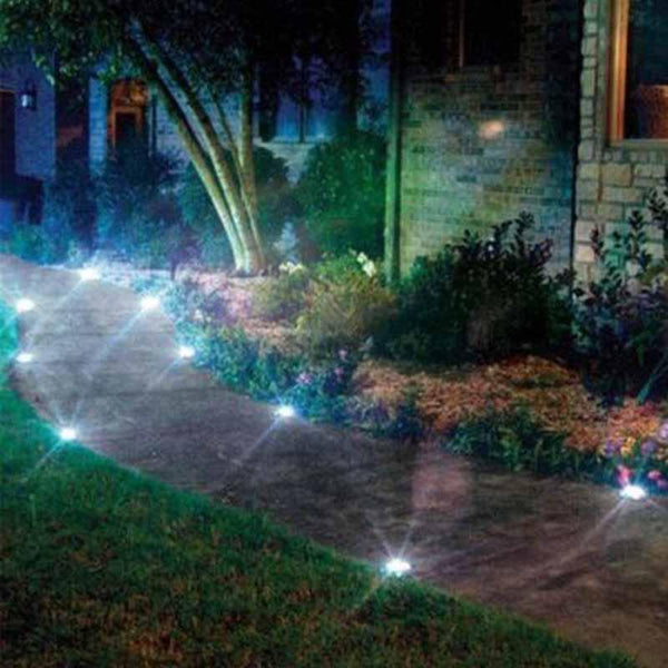 LED Solar Powered Disk Light