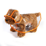Transparent Raincoat For Pet Dog