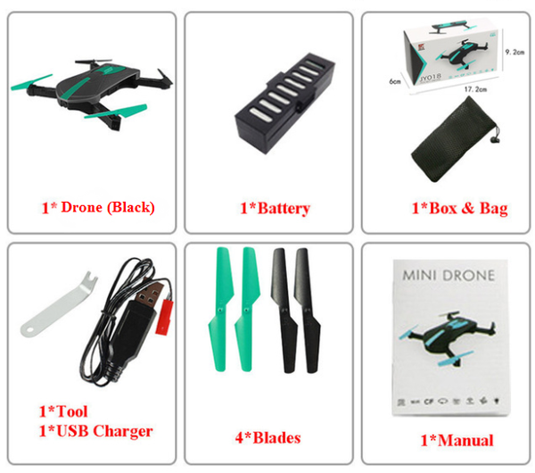 Foldable Pocket Selfie Drone
