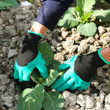 Gardening Gloves With Fingertip Claws
