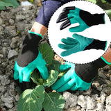 Gardening Gloves With Fingertip Claws