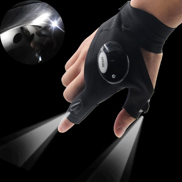 LED Fingerless Glove