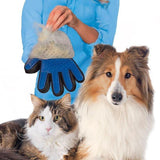 Pet Deshedding Brush Glove