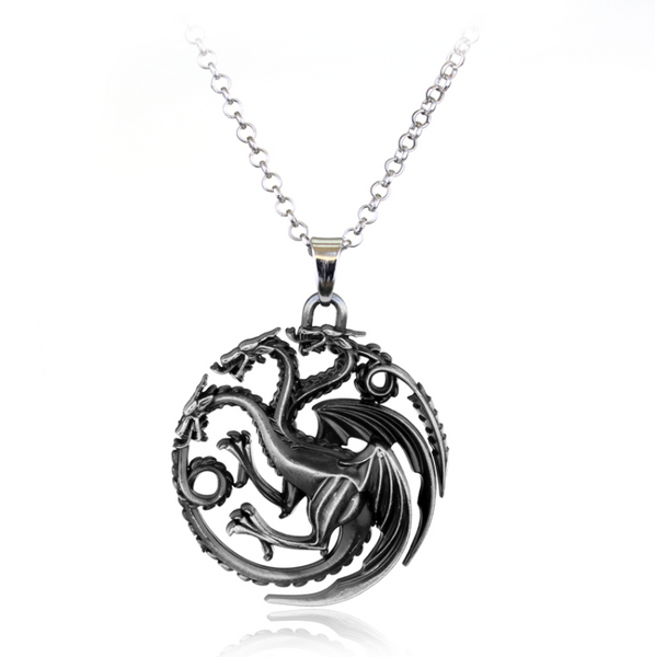 GoT 3 Dragon Necklace