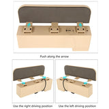 Car Seat Gap Storage Organizer with Wireless Charging