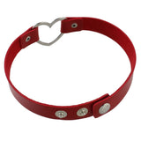 Steampunk Gothic Heart Choker Necklace