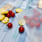Reusable Leakproof Silicone Food Storage Ziplock Bag BPA Free
