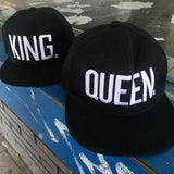 King & Queen Hip Hop Baseball Caps