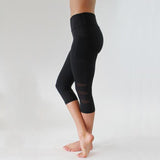 High Waist Elastic Leggings With Pocket