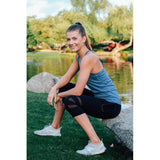 High Waist Elastic Leggings With Pocket