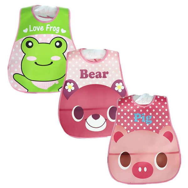 3pcs/Lot Super Cute Baby Bibs