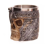 3D Viking Skull Warrior Mug