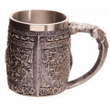 3D Viking Skull Warrior Mug