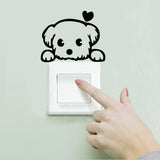 DIY Funny Cute Animal Switch Stickers