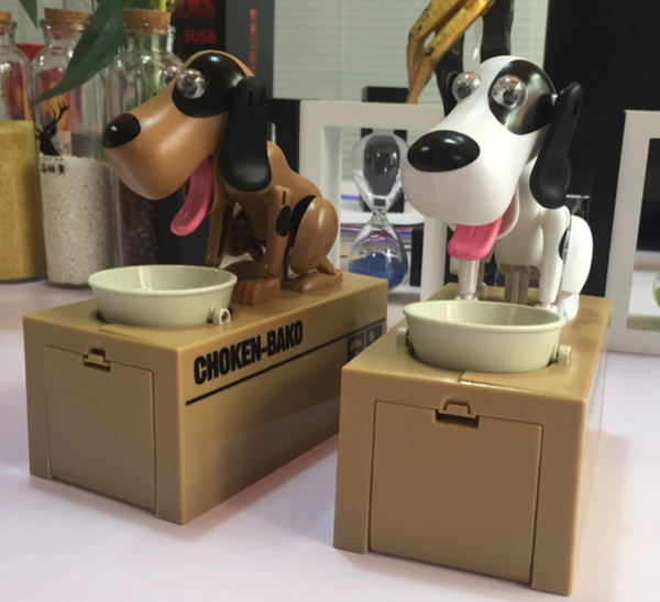 Hungry Puppy Coin Box