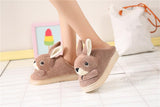 Rabbit Plush Slippers