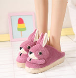Rabbit Plush Slippers