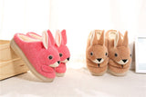 Rabbit Plush Slippers