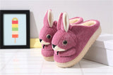 Rabbit Plush Slippers