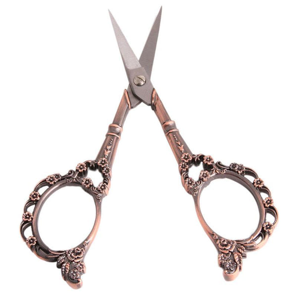 Vintage Floral Pattern Scissors