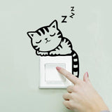 DIY Funny Cute Animal Switch Stickers