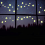 100pcs/lot Glowing Wall Star Stickers Kids Bedroom Home Decor