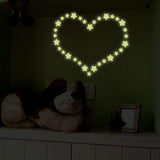 100pcs/lot Glowing Wall Star Stickers Kids Bedroom Home Decor