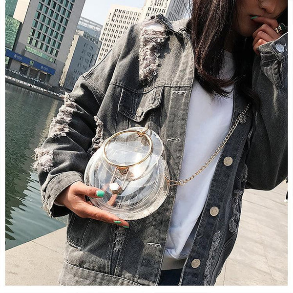 Laser Transparent Fashion Bag