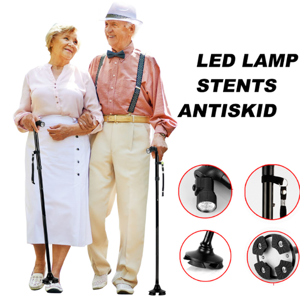 LED Foldable Walking Cane