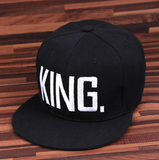 King & Queen Hip Hop Baseball Caps