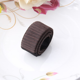 Synthetic Wig Bun Head Band