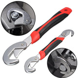 2pcs/Set Universal Multi-Function Adjustable Wrench Spanner