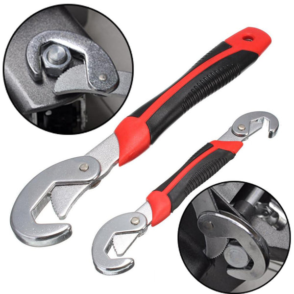 2pcs/Set Universal Multi-Function Adjustable Wrench Spanner