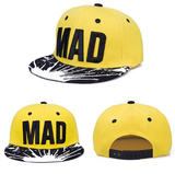 Hip Hop MAD Children Snapback Cap