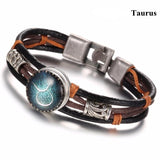 Zodiac Snap Button Bracelet